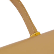 Hermes 1996 Beige Box Calf Piano Handbag