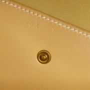 Hermes 1996 Beige Box Calf Piano Handbag