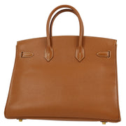 Hermes 2004 Gold Epsom Birkin 35 Handbag