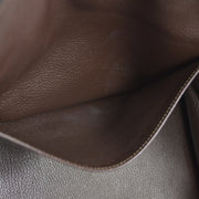 Hermes 2007 Brown Taurillon Clemence Birkin 35 Handbag