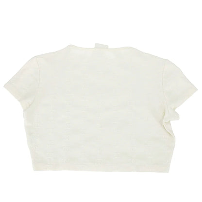 Chanel Cropped T-shirt White