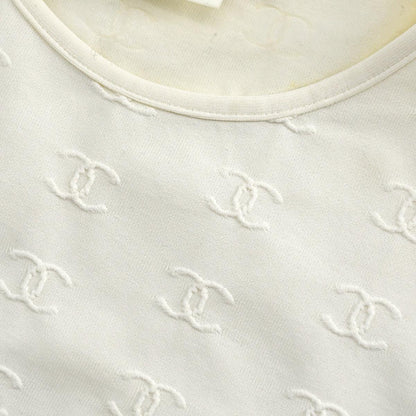 Chanel Cropped T-shirt White