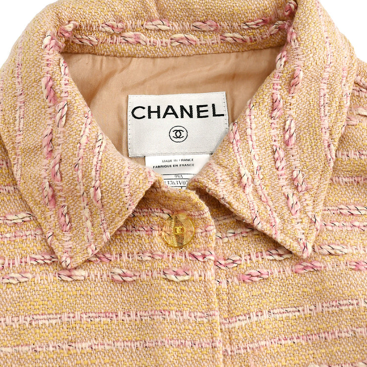 Chanel Jacket Pink 99A #38