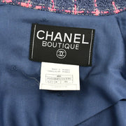 Chanel Single Breasted Jacket Purple 95A #36
