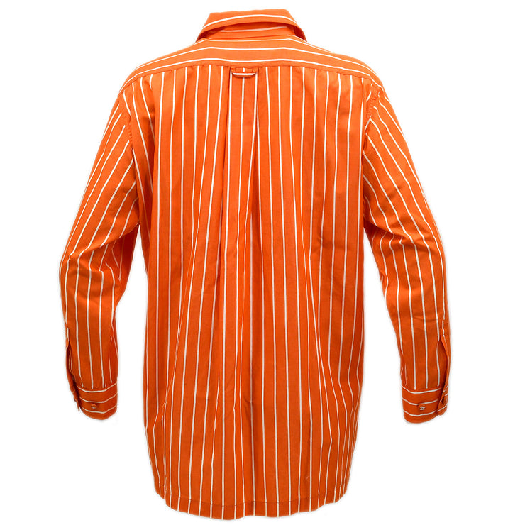 Chanel Shirt Blouse Orange #38