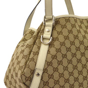 Gucci Beige GG Tote Handbag