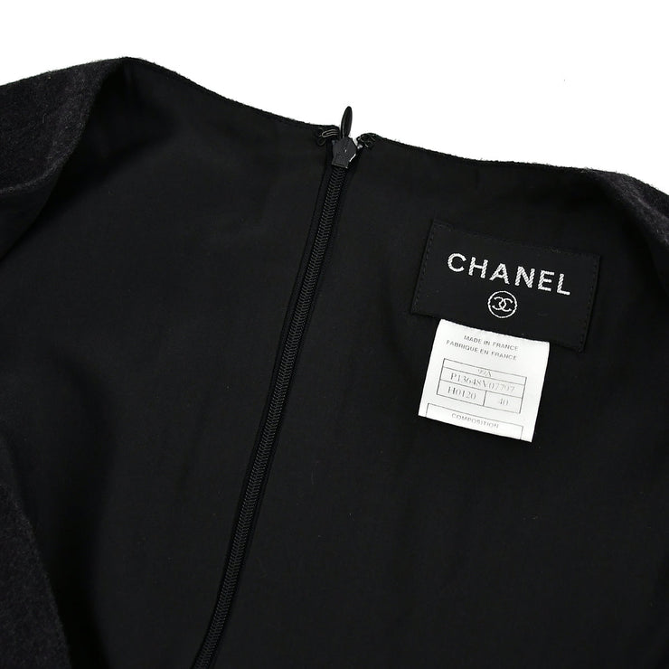 Chanel Dress Dark Gray 99A #40