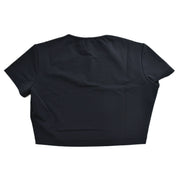 Chanel Cropped T-shirt Black P95 #44