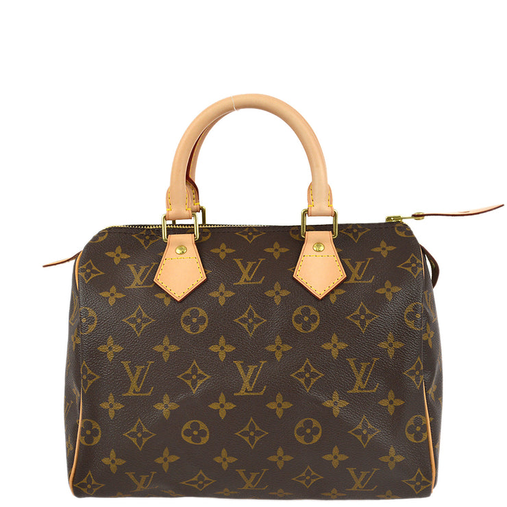 Louis Vuitton 2009 Monogram Speedy 25 Handbag M41528