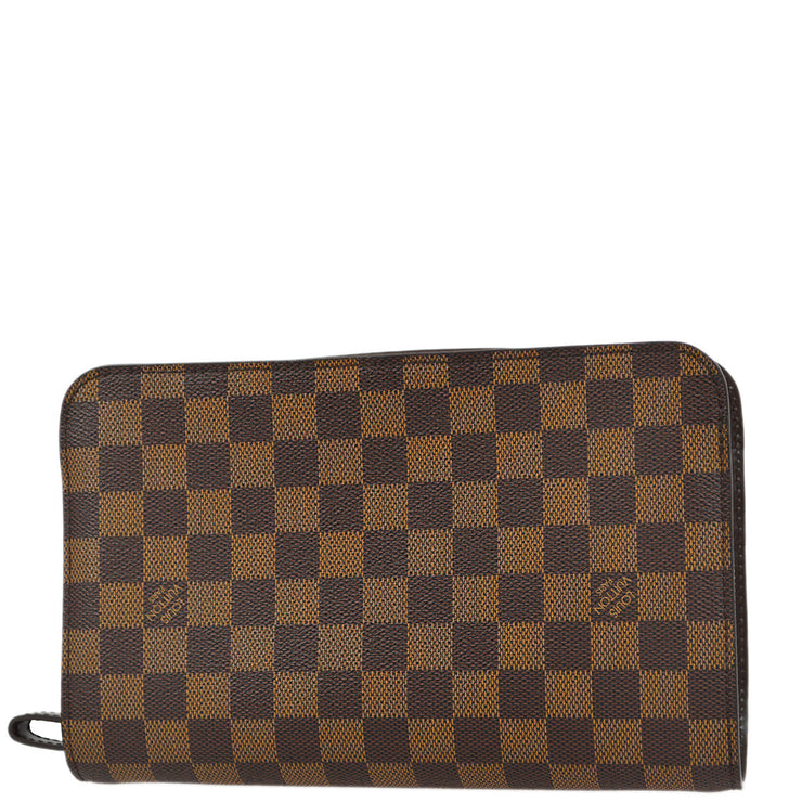 Louis Vuitton 2005 Damier Saint Louis Clutch Bag N51993