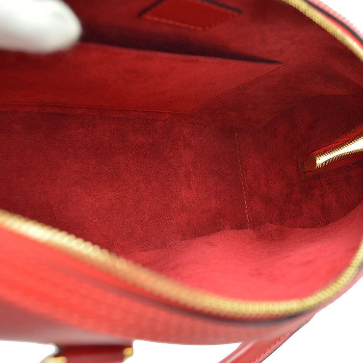 Louis Vuitton 1998 Red Epi Jasmin Handbag M52087