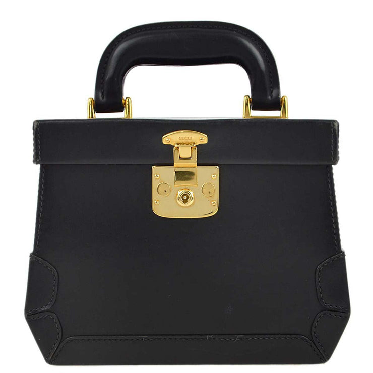Gucci Black Lady Lock Handbag