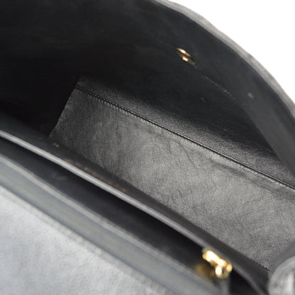 Chanel 2001-2003 Black Caviar Kelly Handbag