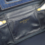 Chanel Indigo Denim Vanity Handbag