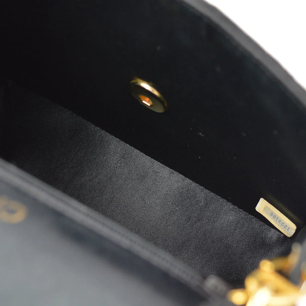 Chanel 1989-1991 Satin Mini Classic Square Flap Shoulder Bag 17