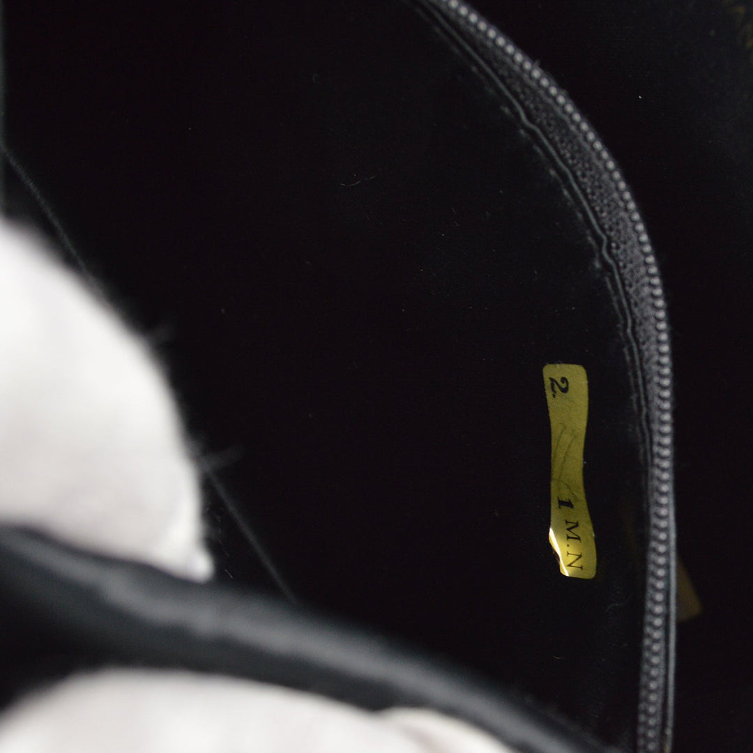 Chanel 1989-1991 Satin Mini Classic Square Flap Shoulder Bag