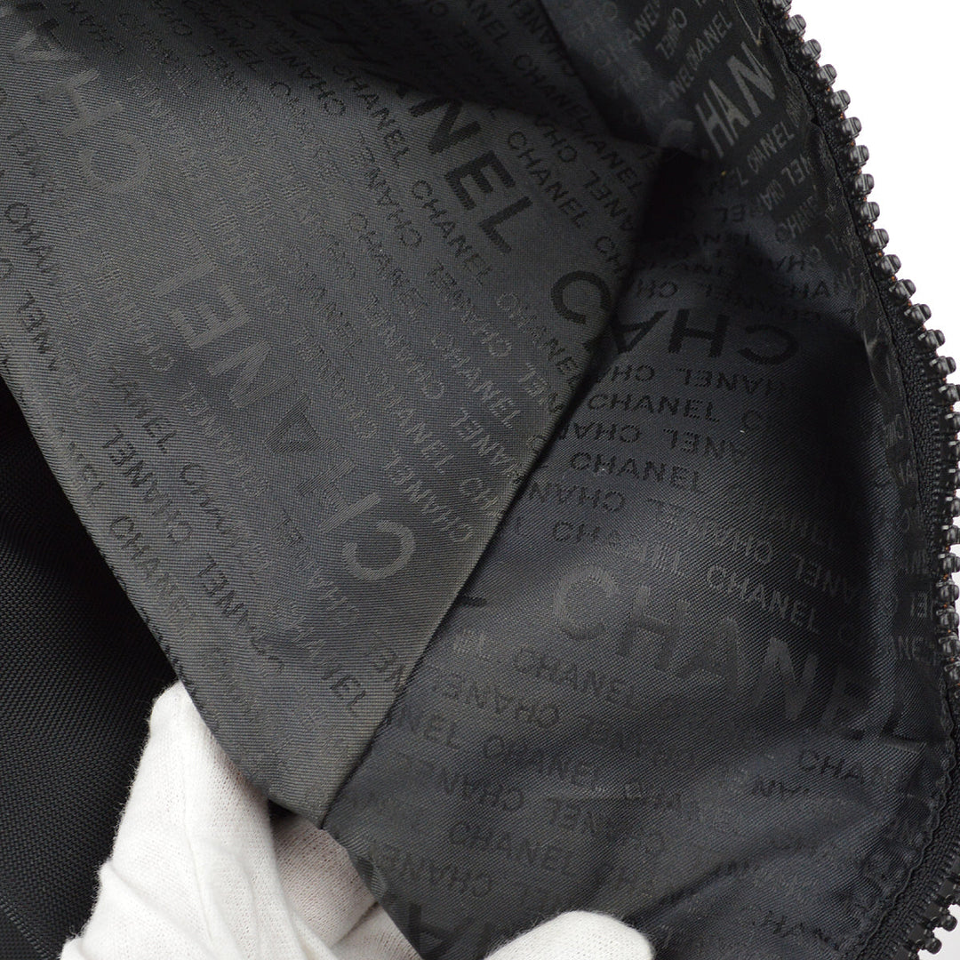 ファッション姫 通販 Bag Gym Duffle Line Sport Nylon Black Chanel – Vintage AMORE バッグ