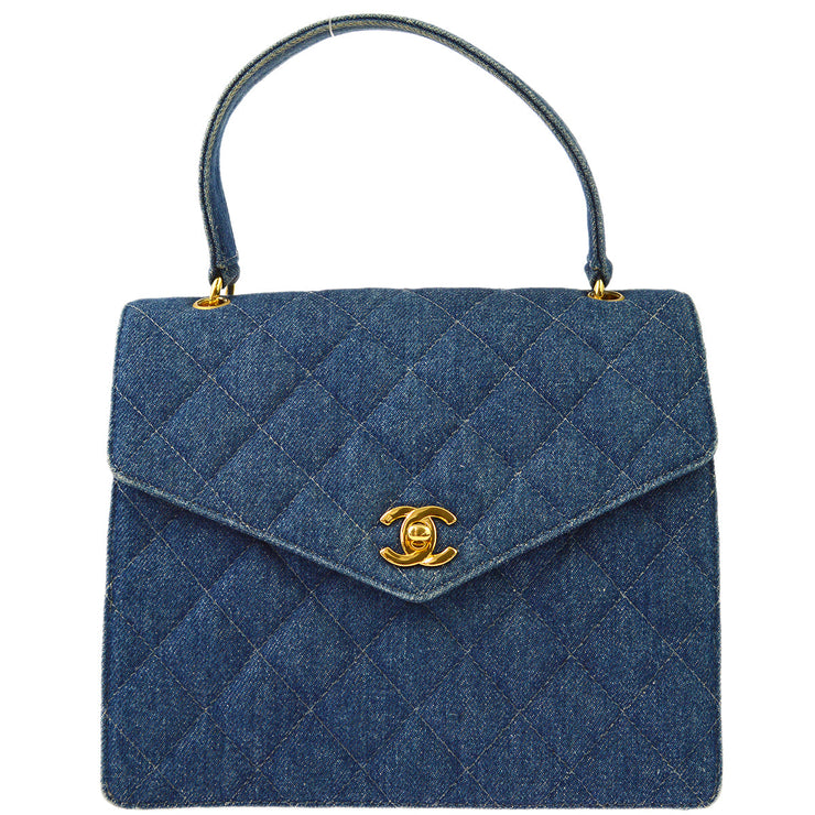Chanel Indigo Denim Handbag