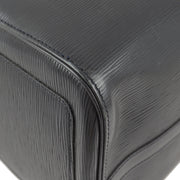Louis Vuitton Black Epi Keepall 45 Travel Duffle Handbag M42972