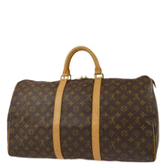 Louis Vuitton 2002 Monogram Keepall 50 Duffle Travel Handbag M41426