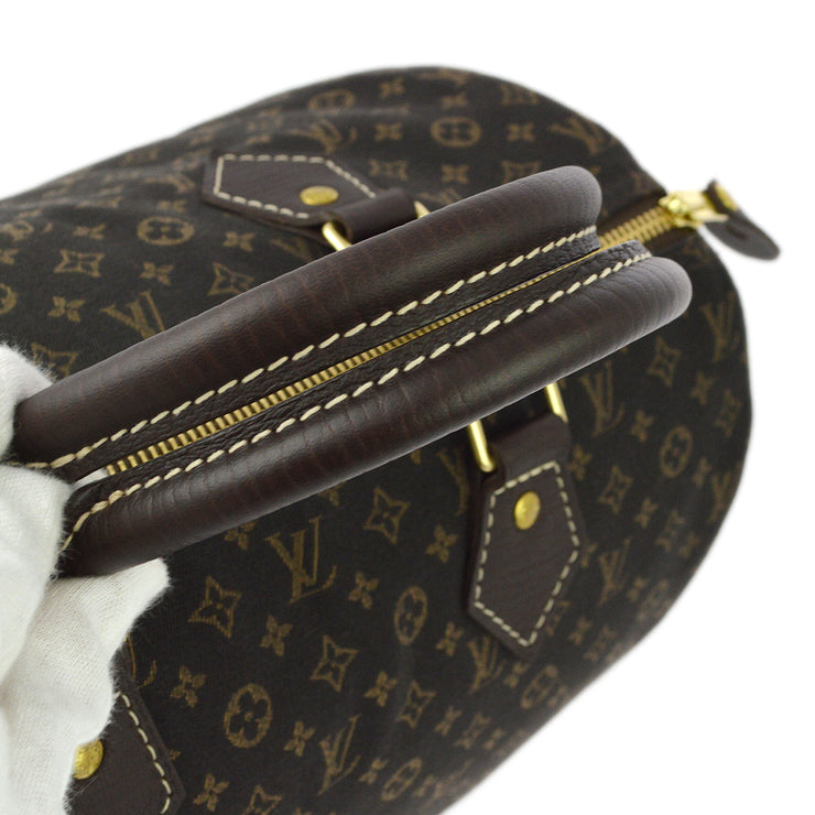 Louis Vuitton 2007 Brown Monogram Mini Lin Speedy 30 Handbag M95224