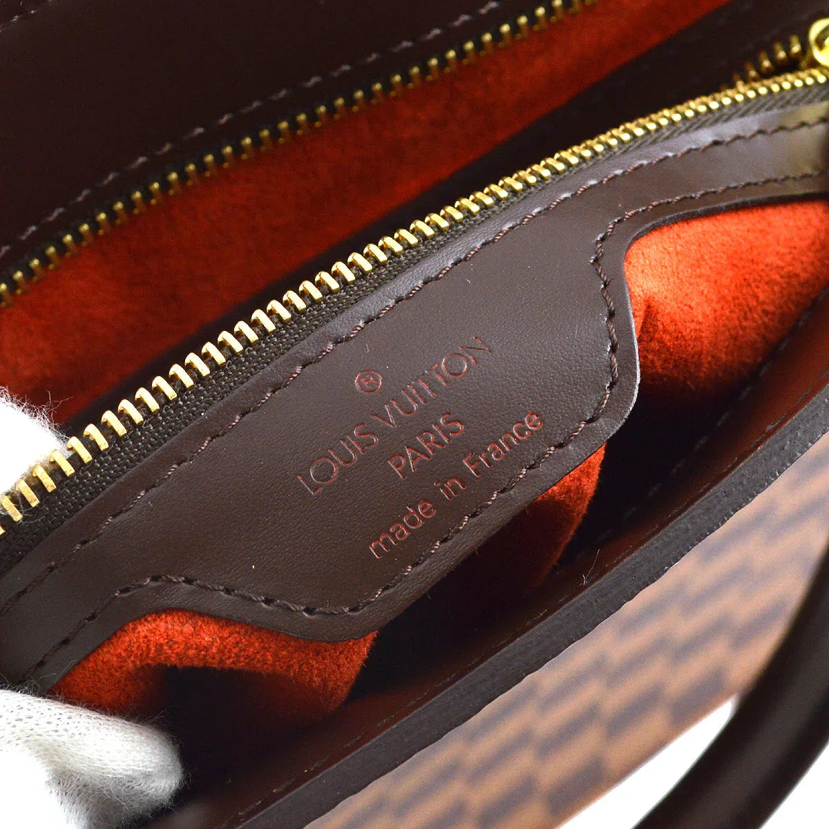 Louis Vuitton 2003 Damier Venice PM Tote Handbag N51145