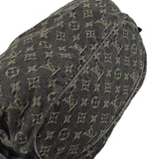 Louis Vuitton 2008 Black Monogram Denim XS Shoulder Bag M95608