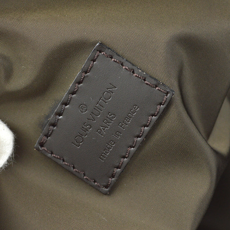 Louis Vuitton 2005 Black Damier Geant Attaquant Duffle Bag M93066