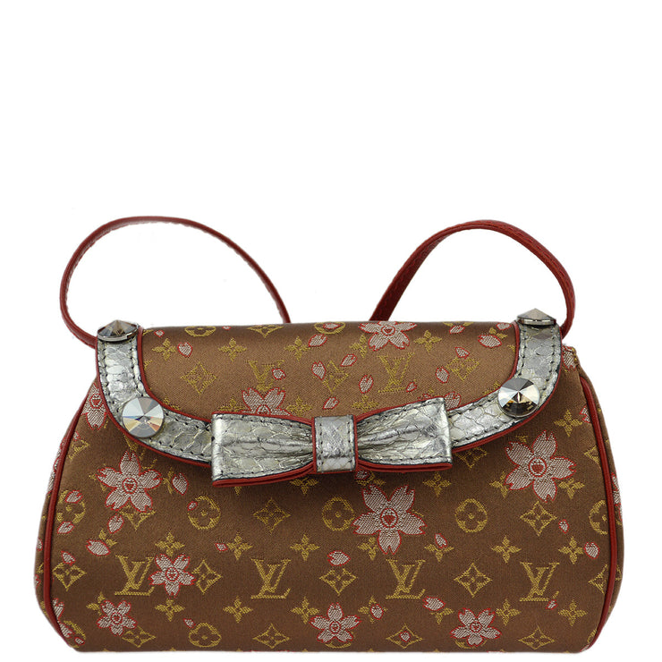 Louis Vuitton 2003 Cherry Blossom Griot Shoulder Bag M92589