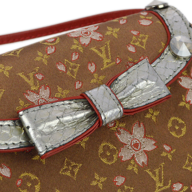 Louis Vuitton 2003 Cherry Blossom Griot Shoulder Bag M92589