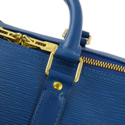 Louis Vuitton 1997 Blue Epi Keepall 45 Travel Duffle Handbag M42975