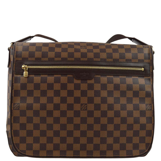 Louis Vuitton 2008 Damier Spencer Laptop Shoulder Bag N58021