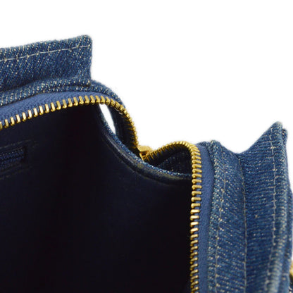 Chanel 1997-1999 Denim Chain Tote Handbag