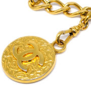 Chanel Medallion Chain Belt Gold 1982 Small Good