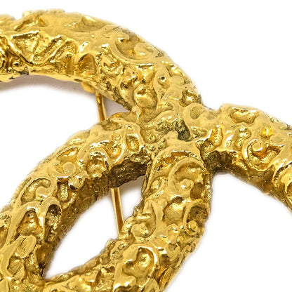 Chanel Fringe Brooch Pin Gold 93A