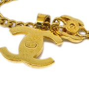 Chanel Turnlock Gold Chain Necklace 97P