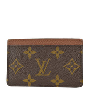 Louis Vuitton 2009 Monogram Porte Cartes Simple Card Case M61733 Small Good