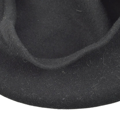 Chanel Oversized Beret Black Hat