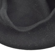 Chanel Black Hat Beret Small Good