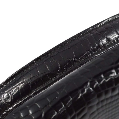 Chanel * 1996-1997 Black Crocodile Handbag