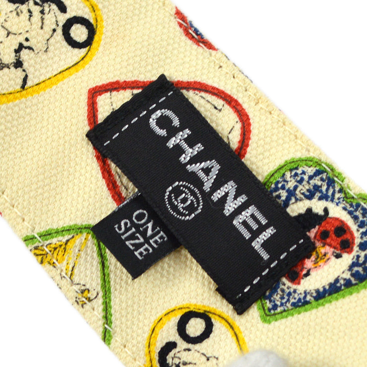 Chanel 2006 Valentine Visor Hat Ivory