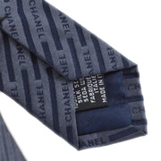 Chanel Neck Tie Navy Small Good