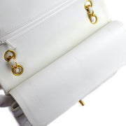 Chanel 1997-1999 Lambskin Medium Classic Double Flap Shoulder Bag