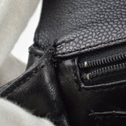 Chanel Black Caviar Top Handle Handbag