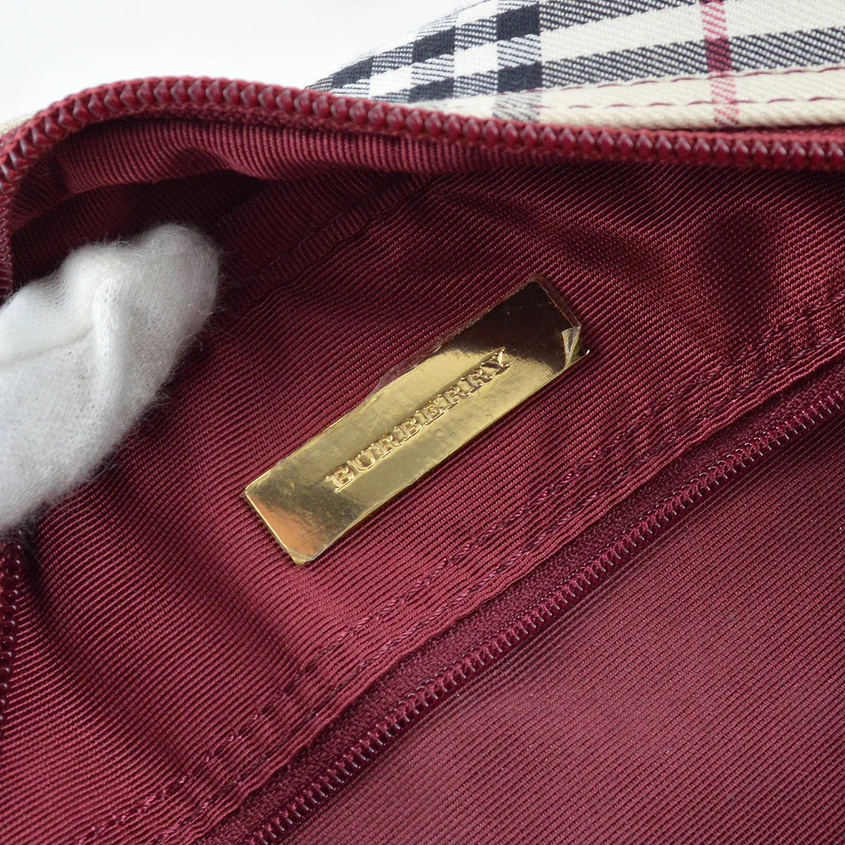 Burberry Check 2way Handbag