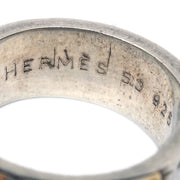 Hermes Kelly Ring Cadena Silver SV925 #53 #13