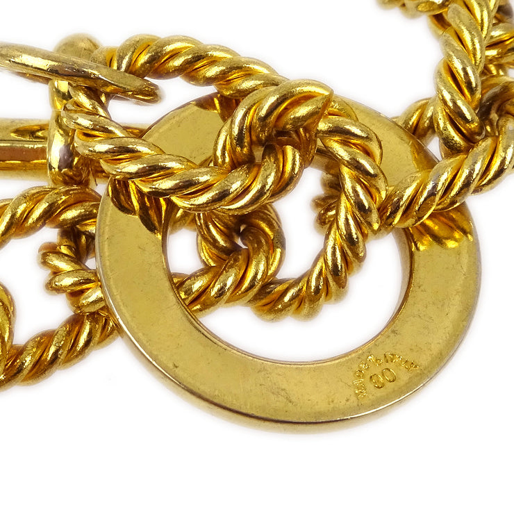 Celine Gold Chain Belt #90 Small Good