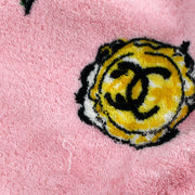 Chanel Icon Beach Towel Pink Small Good
