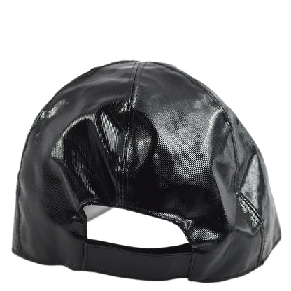 Chanel Sport Line Cap Hat Black #M Small Good