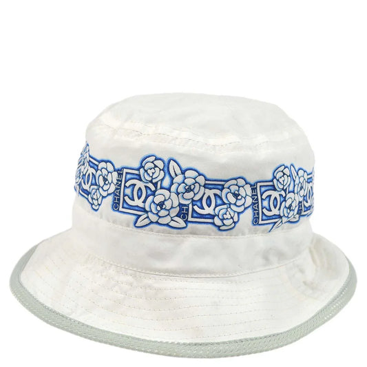 Chanel White Sport Line Bucket Hat #M